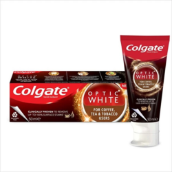 Colgate Optic White for Coffee, Tea and Tobacco Users (50ml)