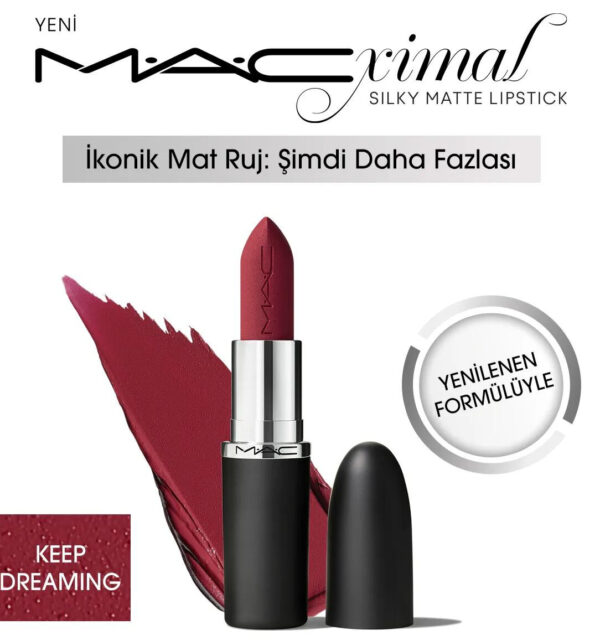 M A C XIMAL Silky Matte Lipstick - Keep Dreaming