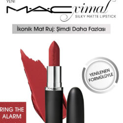 M A C XIMAL Silky Matte Lipstick - Ring The Alarm