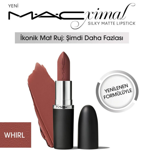 M A C XIMAL Silky Matte Lipstick - Whirl