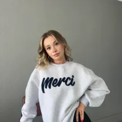 Merci Punch Sweat Grey