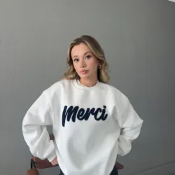 Merci Punch Sweat White