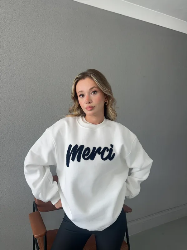 Merci Punch Sweat White