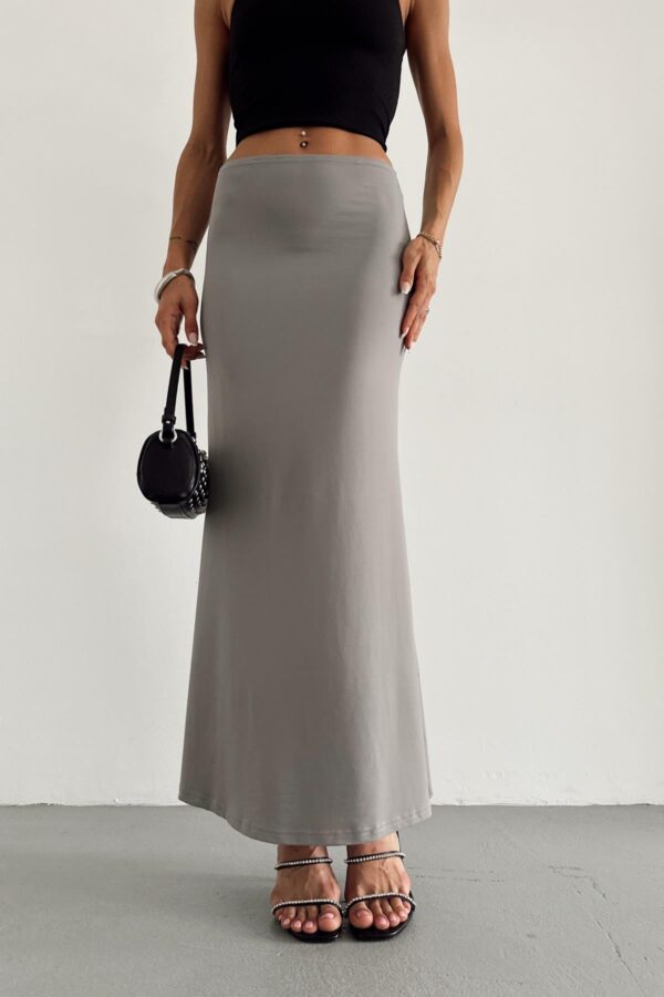 Sandy Maxi Skirt Grey