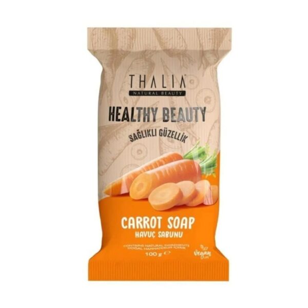 Thalia Brightening Effect Healthy&beauty Carrot Extract Natural Solid Soap (100gr)