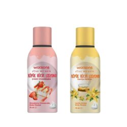 Watsons Strawberry Body Foam and Vanilla Body Foam (75ml)